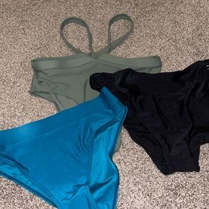 High waisted bikini bottom bundle